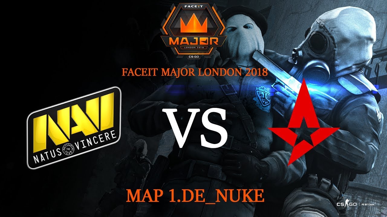ФИНАЛ МЕЧТЫ | NaVi vs Astralis Map 1.de_nuke | FACEIT Major London 2018