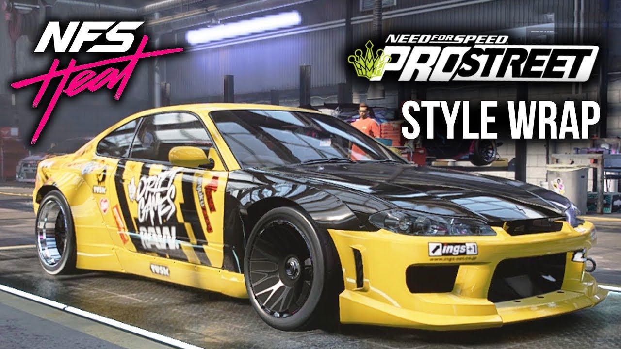 NFS HEAT - Nissan Silvia S15 Drift Build (Speed Wrap / Pro Street Style Wrap)