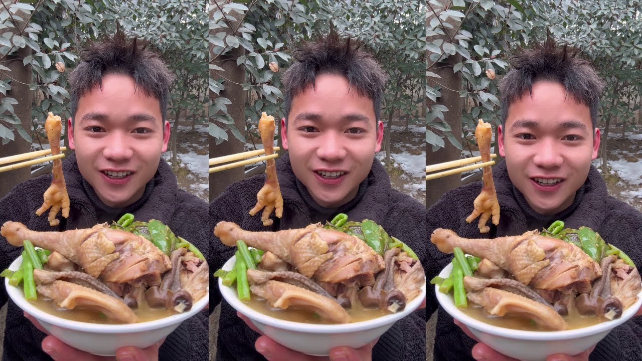 Rural Food Satisfying Eating Chicken Soup & Spicy Malatang | Supper Delicious Eating Show