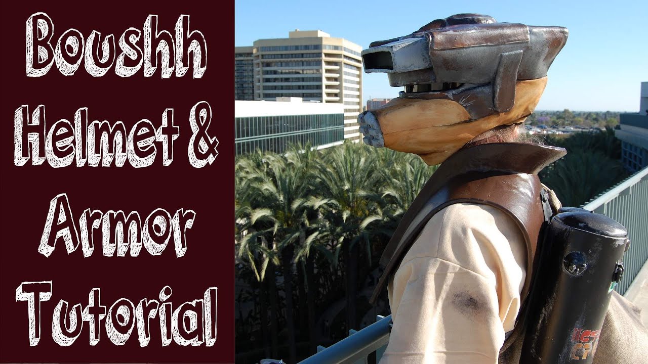 Princess Leia (as Boushh) Helmet and Armor Tutorial