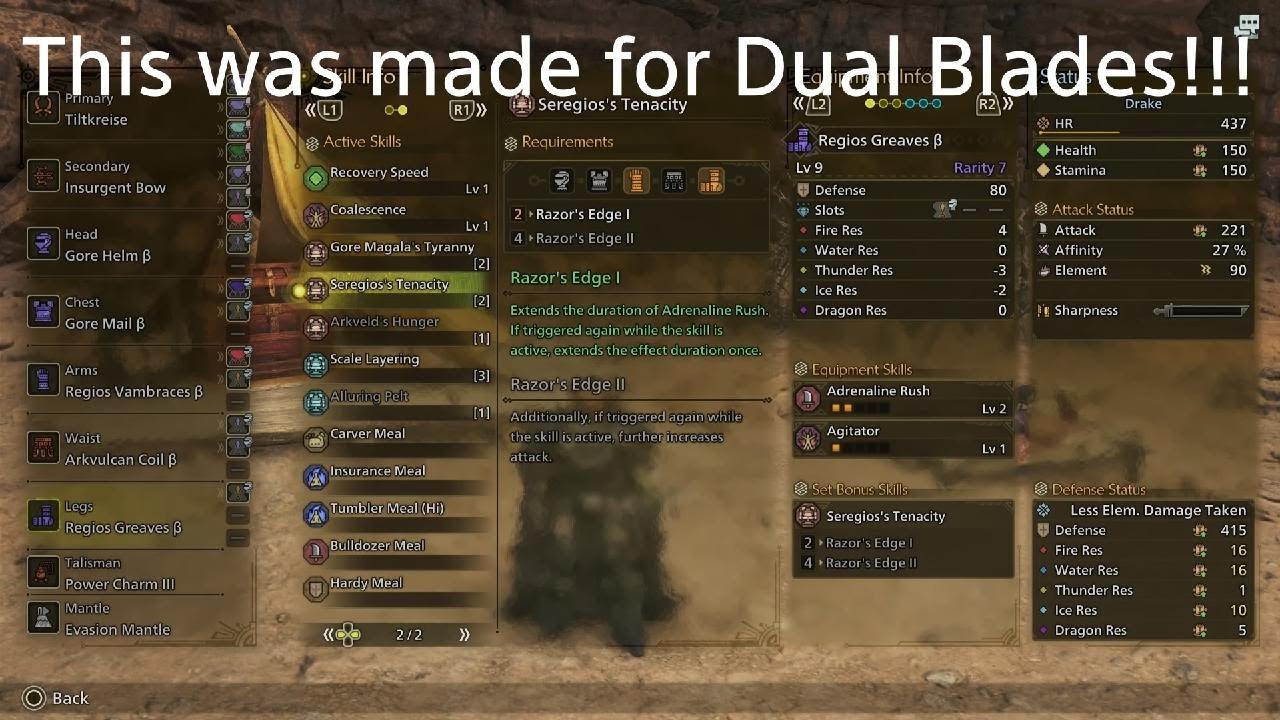 Monster Hunter Wilds: New best Dual Blades build (Its fun!)
