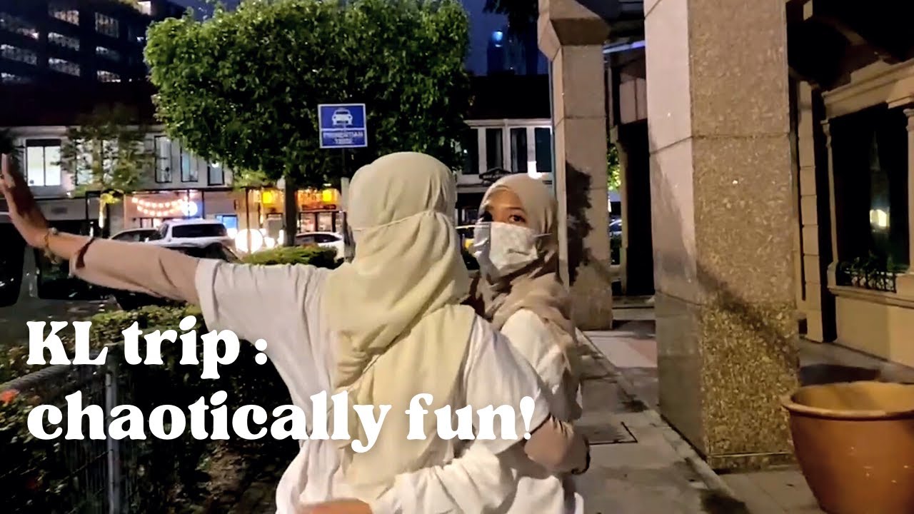 city vlog: chaotic kl trip w besties, caught in the rain, japanese food yums (pt. 1)