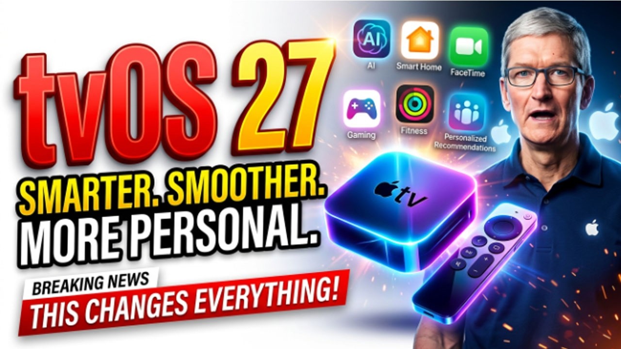 Apple TV otrzymuje OGROMNĄ aktualizację w tvOS 17!