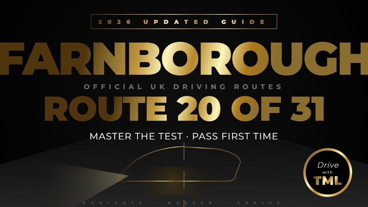 Farnborough Driving Test Routes 2026 | Route 20 of 31 Walkthrough | Pass Your Farnborough Test