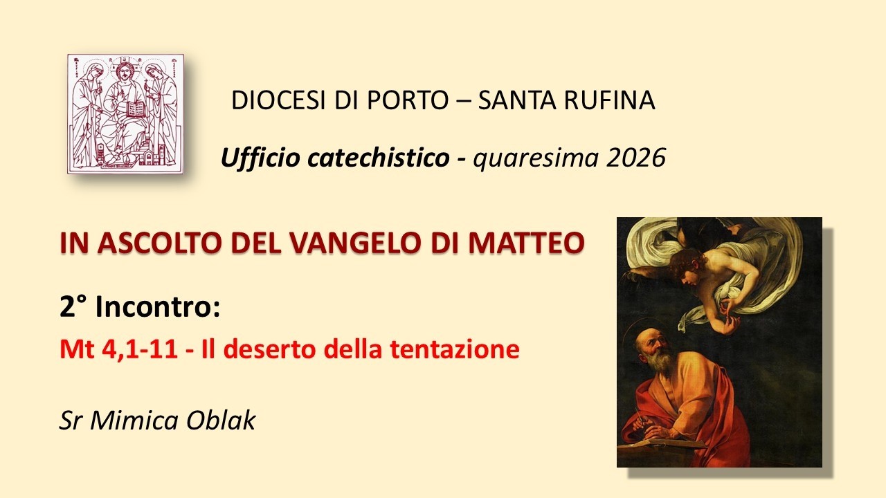 2026 Vangelo di Matteo - 2° incontro