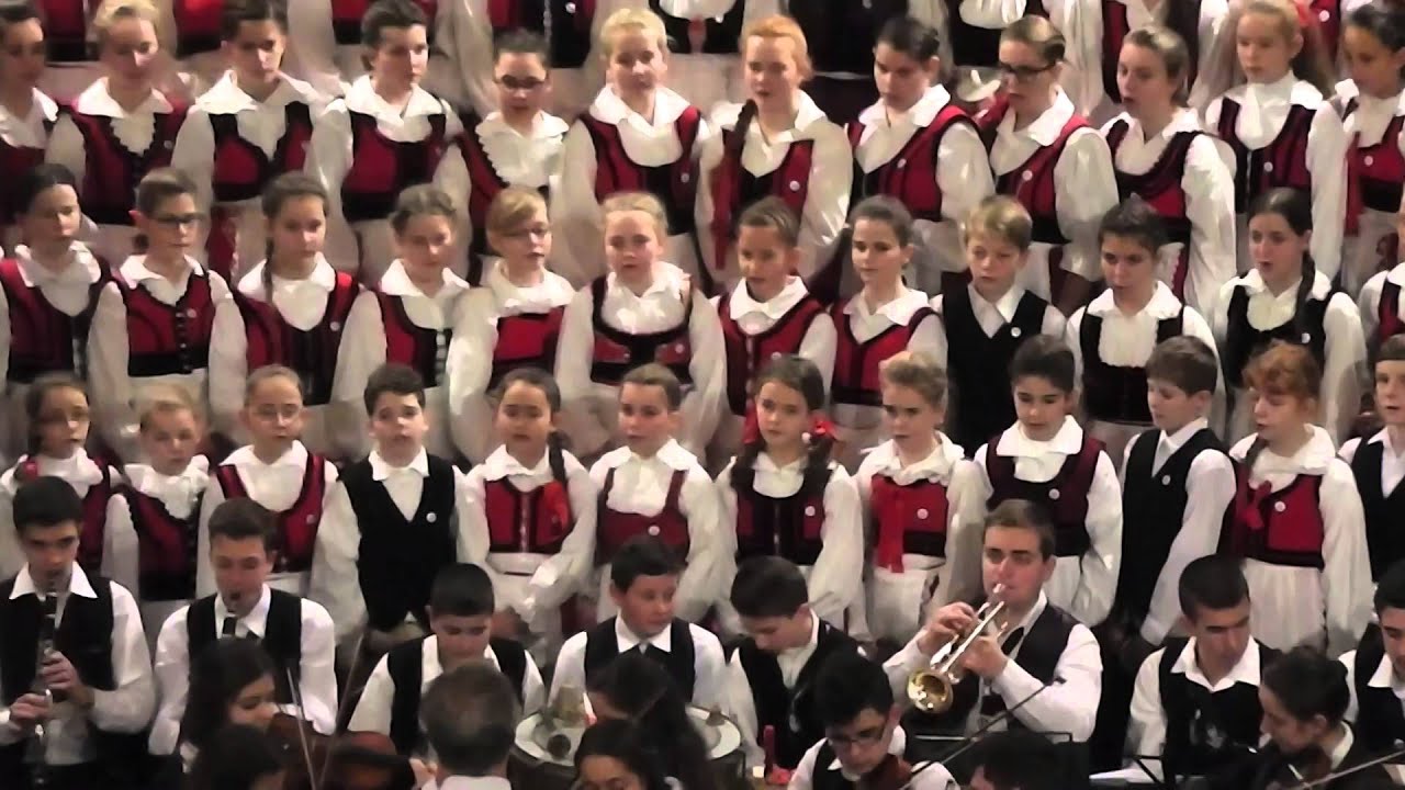 Szentegyházi Gyermekfilharmónia - Mennyből az angyal, Karácsonyi Bölcsődal