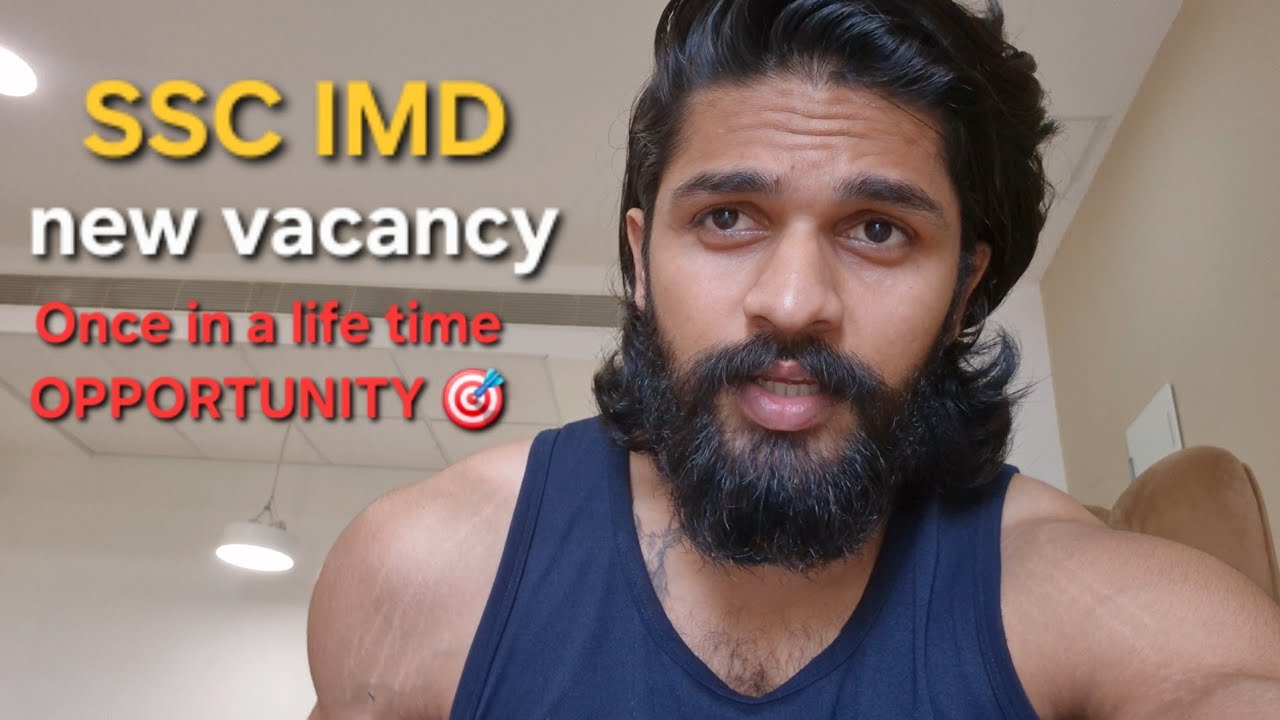 SSC IMD Scientific Assistant Vacancy 2026 Notification OUT 🎯| Eligibility | Age Limit | Syllabus 