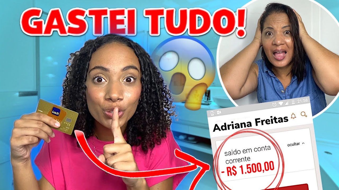 GASTEI MUITO DINHEIRO NO CARTÃO DA MINHA MÃE SEM ELA SABER!! FIQUEI DE CASTIGO.