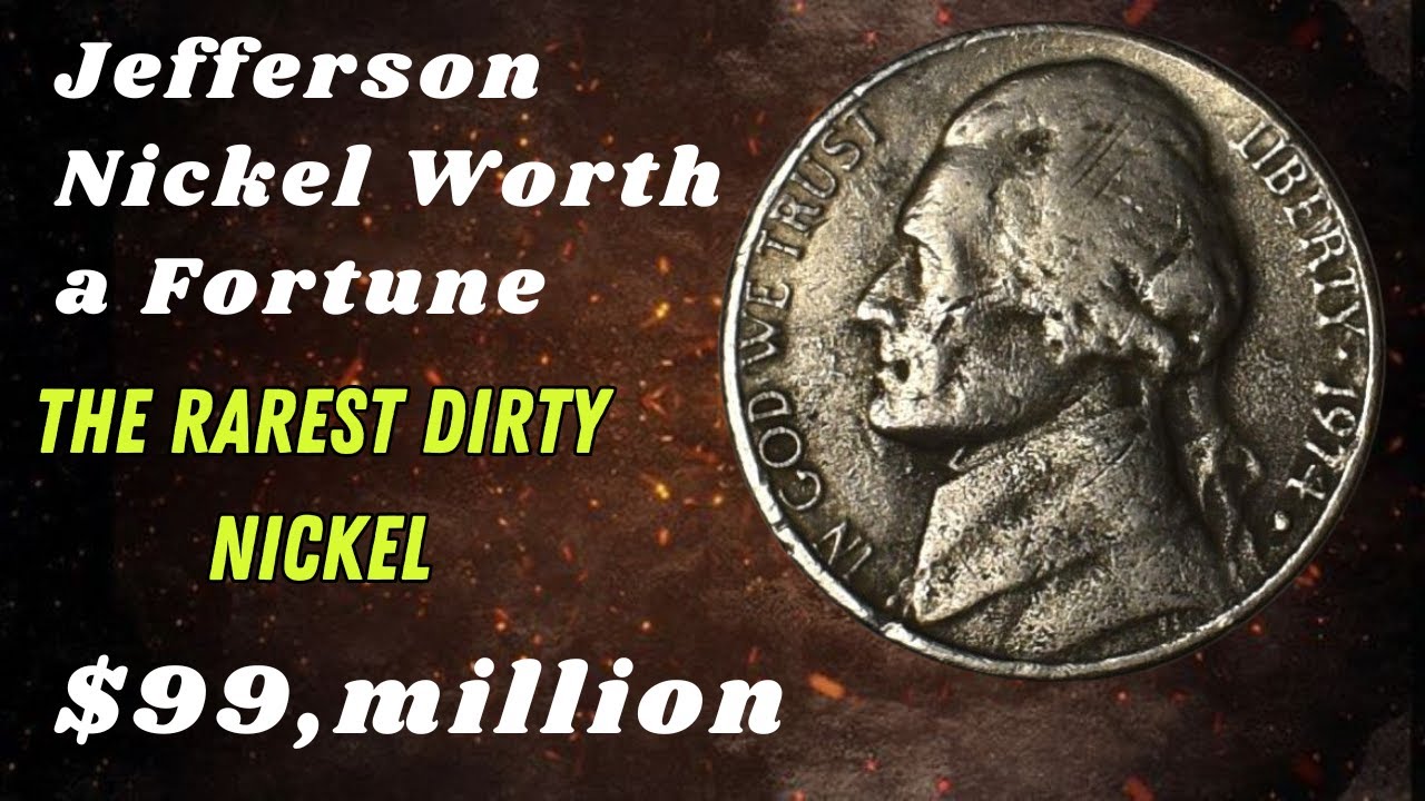 Monticello Nickel Worth Big Money Jefferson Nickel Worth $1,000,000+Monticello Nickel