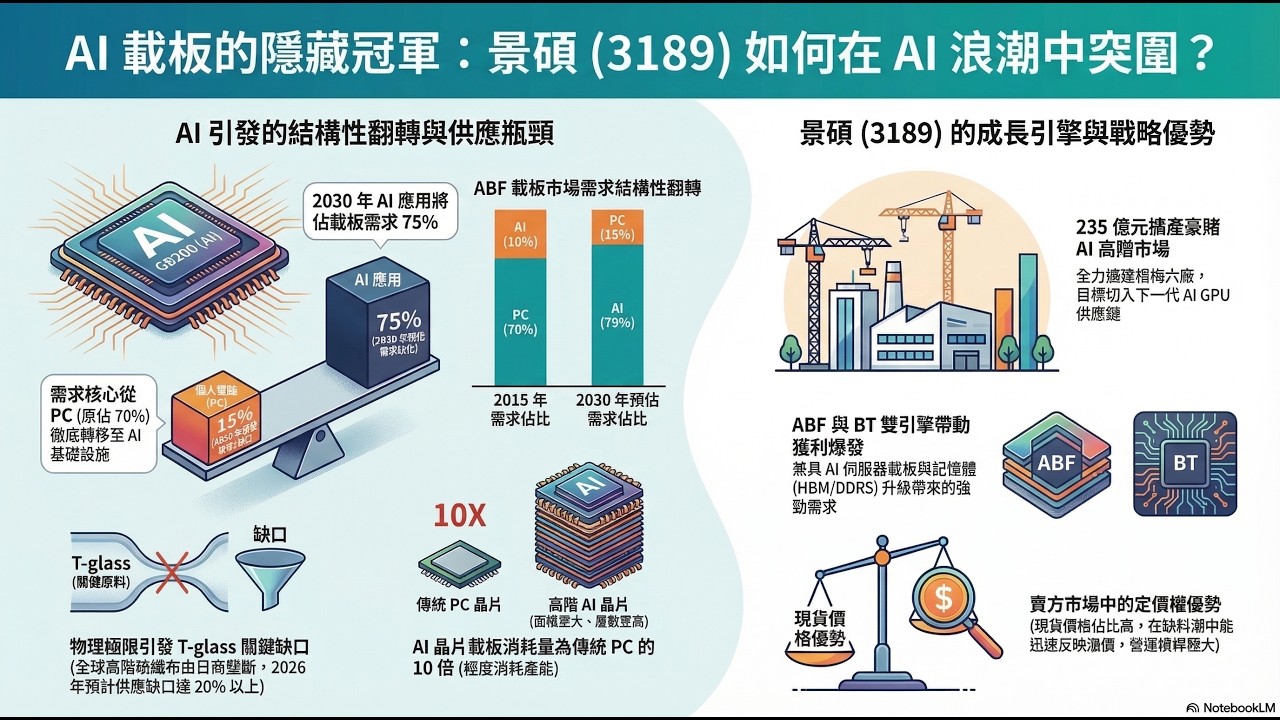 景碩 3189  AI革命中被低估的無名英雄