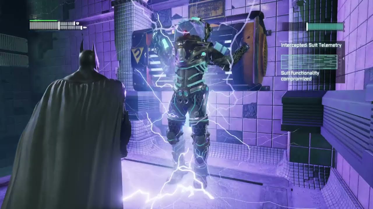 Batman: Arkham City - Mr Freeze Boss Fight