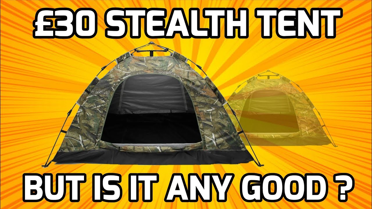 Ebay's cheapest Stealth Tent / Is this the perfect budget tent