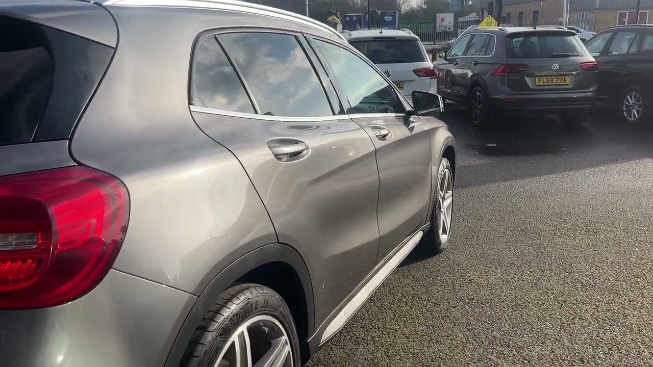 mercedes gla in grey