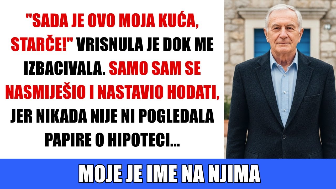 Moja me snaha izbacila — ali vratio sam se s kupcem za kuću i ona je problijedjela.