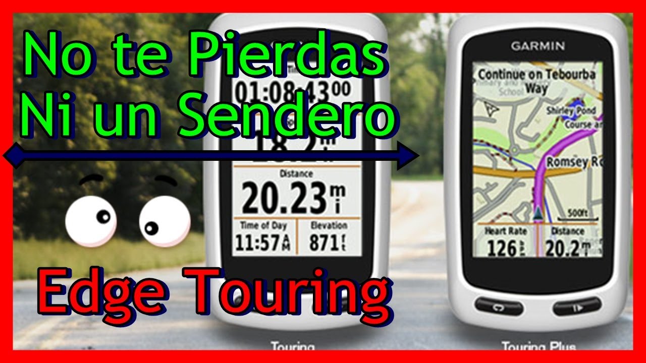 Garmin Edge Touring manual . GPS de cicloturismo 😎