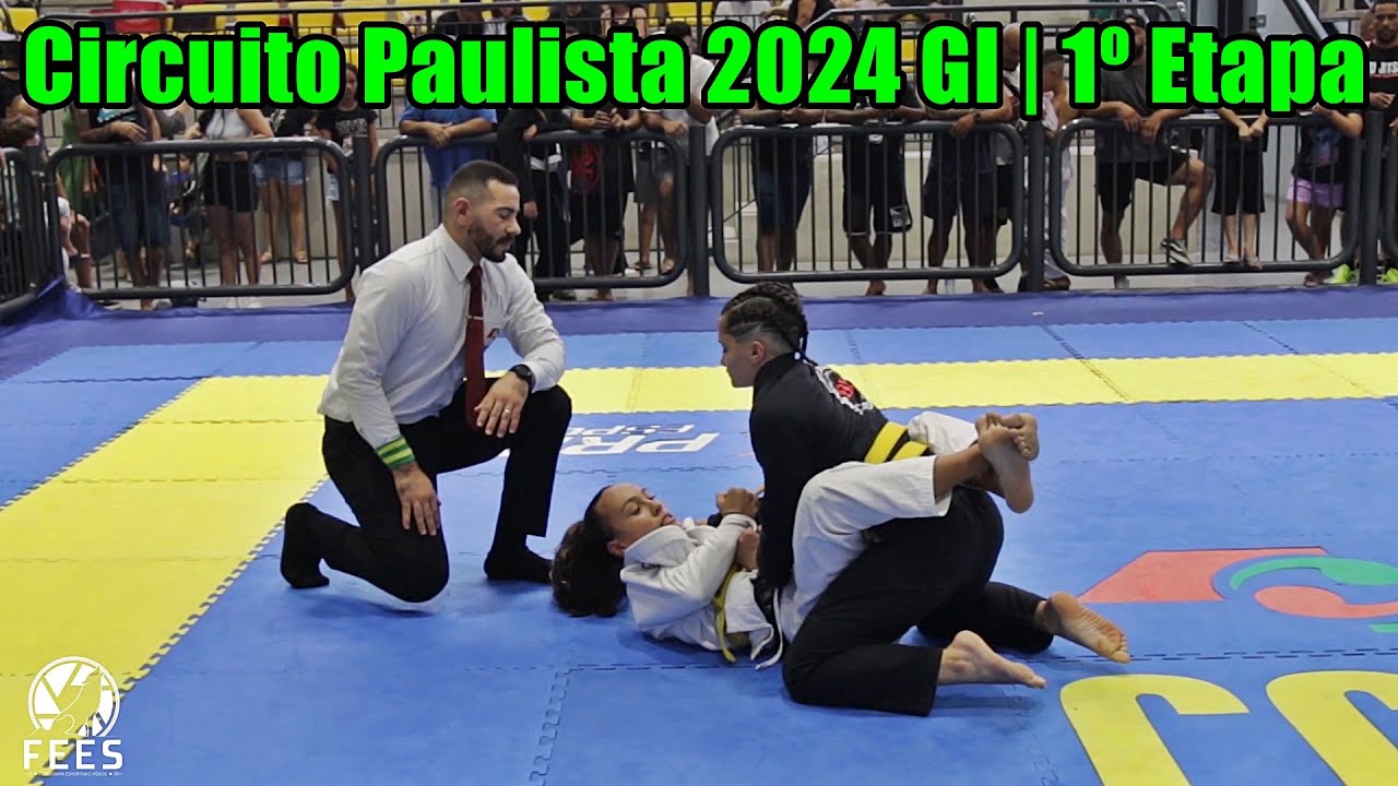 Jiu Jitsu - Feminino- Faixa Amarela - Luta Completa -Circuito Paulista 2024 GI | 1&ordm; Etapa (s&aacute;bado)