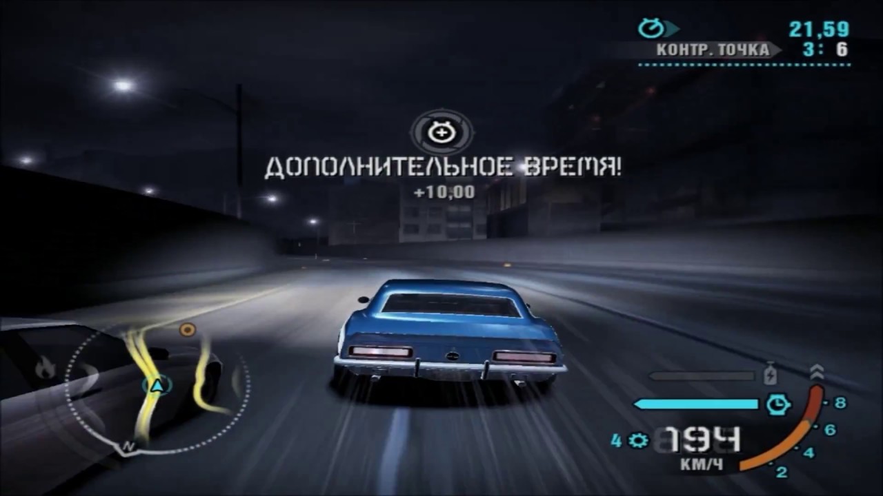 Need For Speed Carbon: стоковый camaro ss (олдовые)