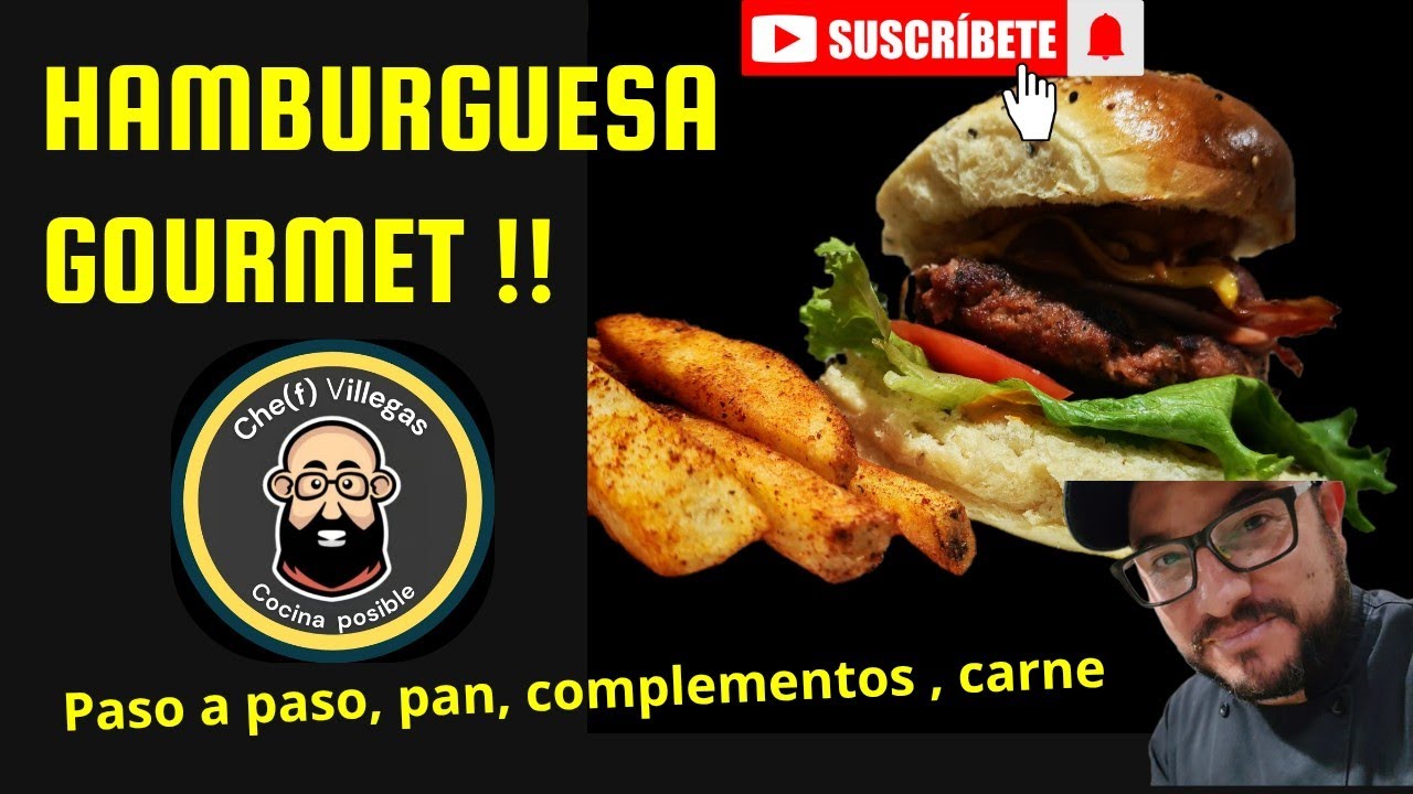 Hamburguesas artesanales gourmet 