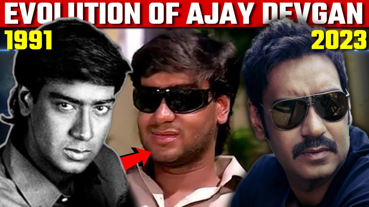 Evolution of Ajay Devgn (1991-2025) • From 
