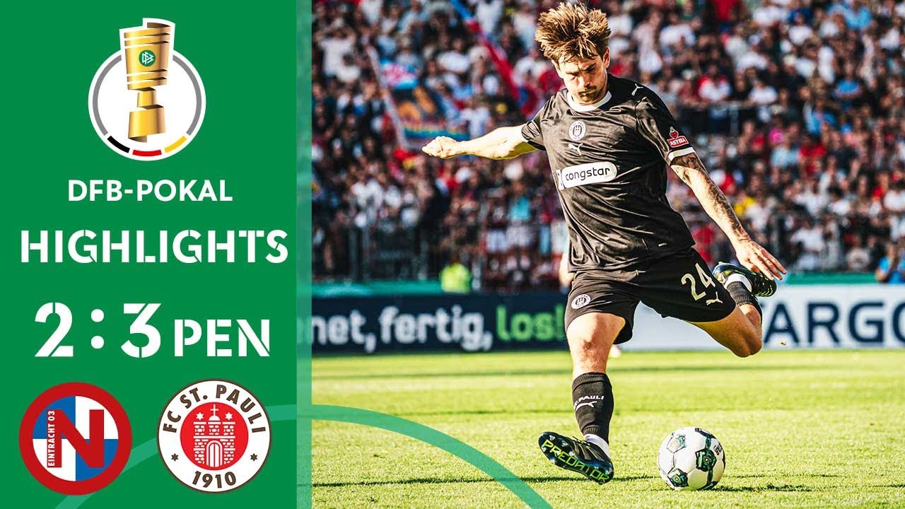 Penalty-Drama | Eintracht Norderstedt vs. FC St. Pauli 2-3 | Highlights | DFB-Pokal first round