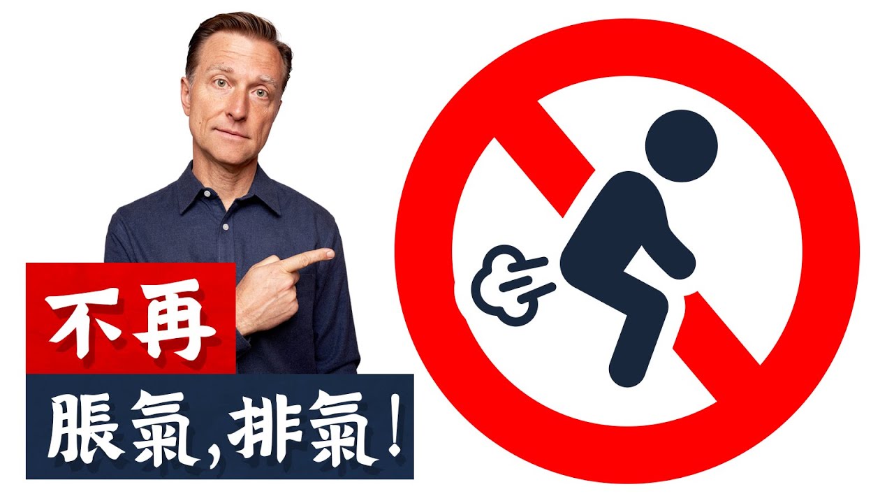 消除腸胃脹氣,排氣(放屁)有效6方法！柏格醫生 Dr Berg