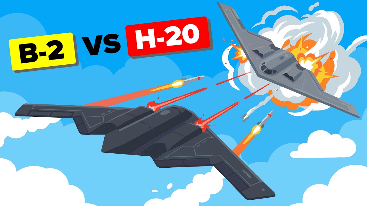 USA's B-2 vs China's H-20 - Which Stealth Bomber is Deadlier?