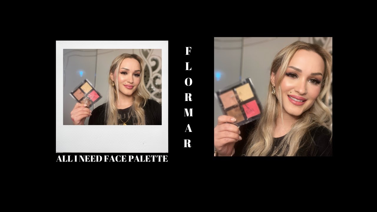 FLORMAR ALL I NEED FACE PALETTE DENİYORUM💫 L'oreal  Serum Fondöten 🤩 MUHTEŞEM BİR PEMBE💄