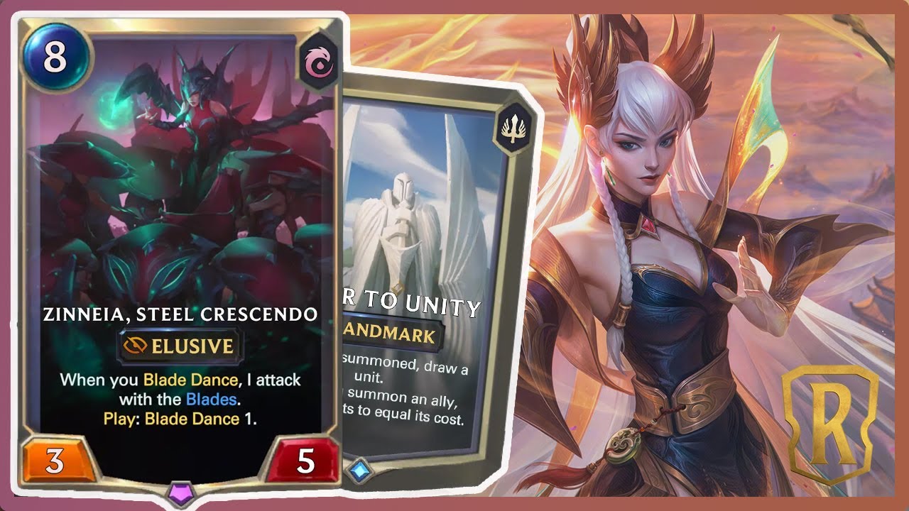 ZINNEIA CARRY US!! | Altar to Unity is a INSANE Landmark!! | Legends of Runeterra