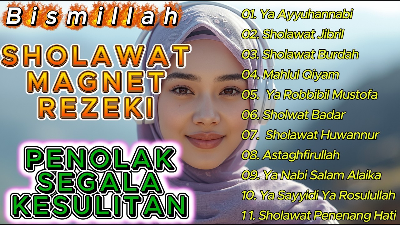 Kumpulan Sholawat Nabi Merdu صَلَّى اللهُ عَلَى مُحَمَّد | Sholawat Penarik Rezeki Paling Mustajab