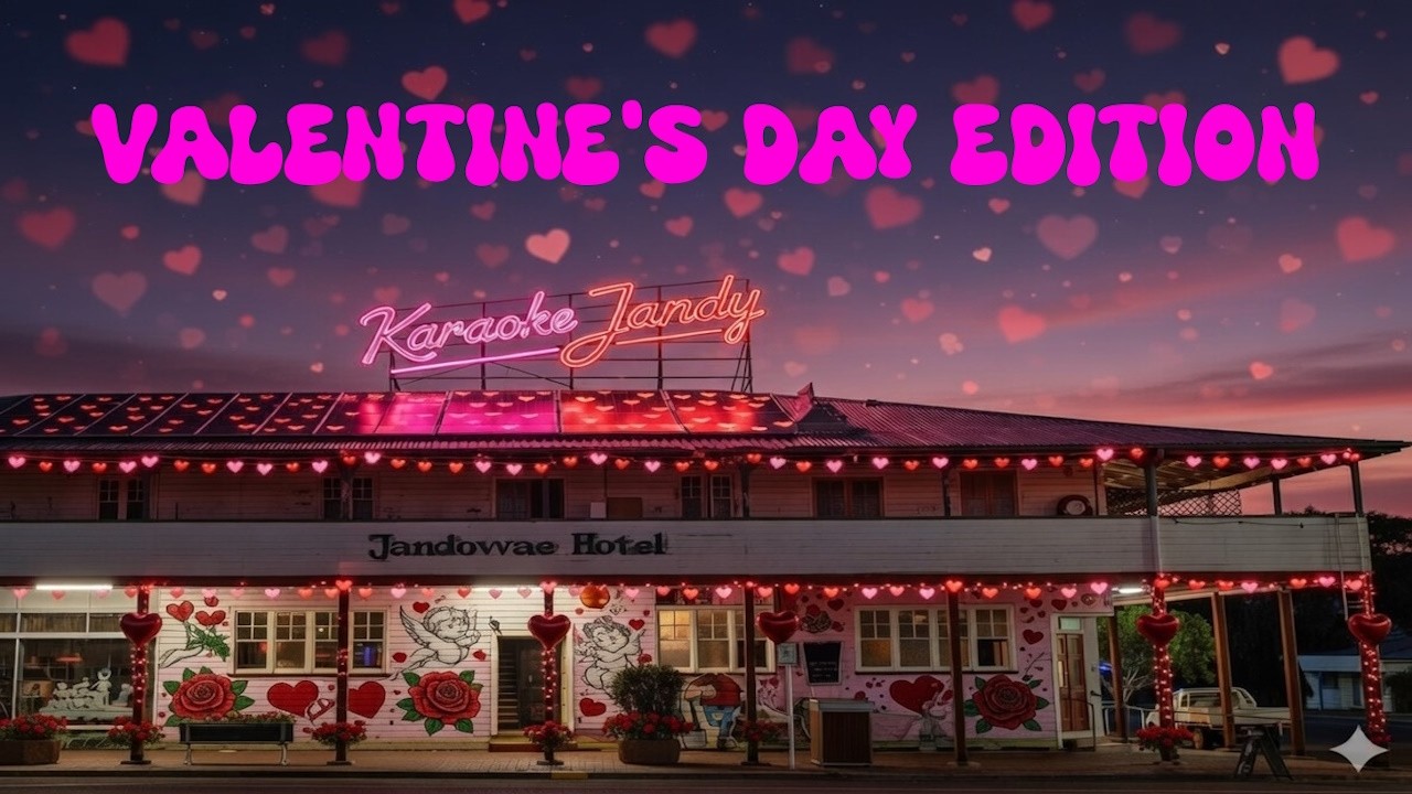 Karaoke Jandy Jandowae Pub Valentine's Day Highlight Reel 1 #karaoke #karaokebar #karaokeparty