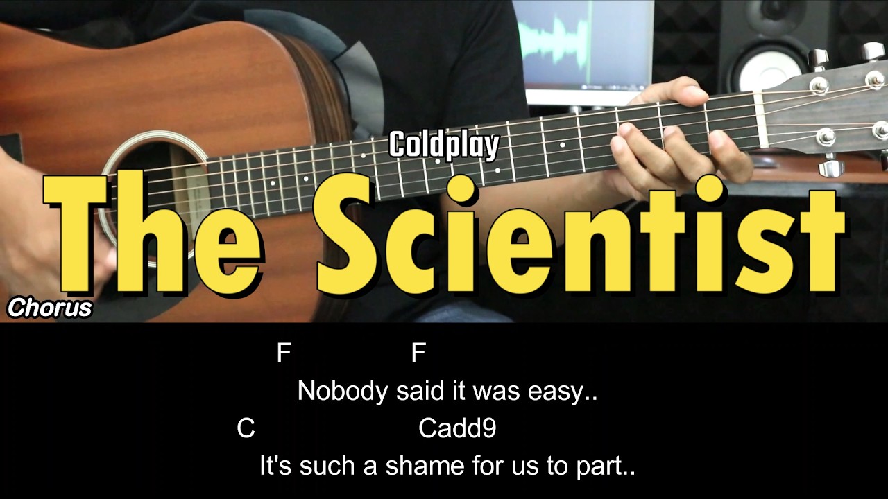 The Scientist - Coldplay | EASY Guitar Tutorial with Chords / Lyrics - Guitar Lessons