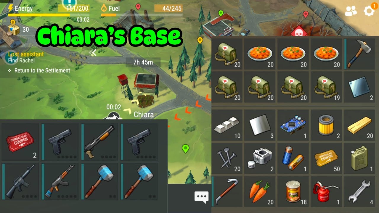 Raid Base Chiara l Last day on Earth (LDOE)