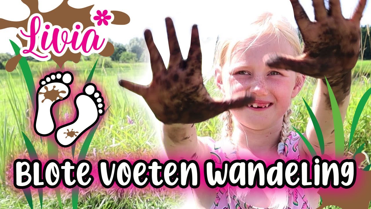 Blote voetenpad Opende / lekker modderig, waterpret en avontuur