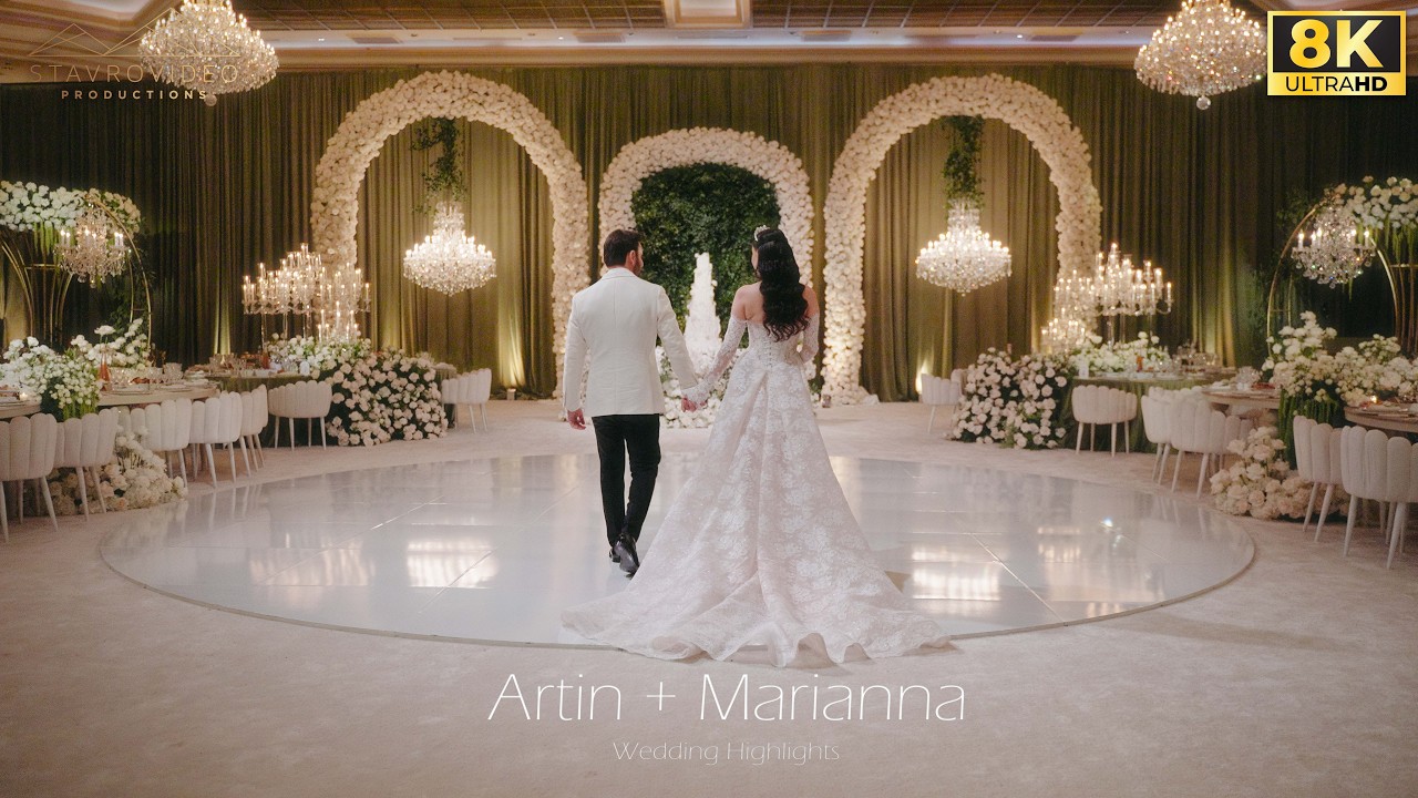 Artin + Marianna's Wedding 8K UHD Highlights at Taglyan Complex and st Marys Church