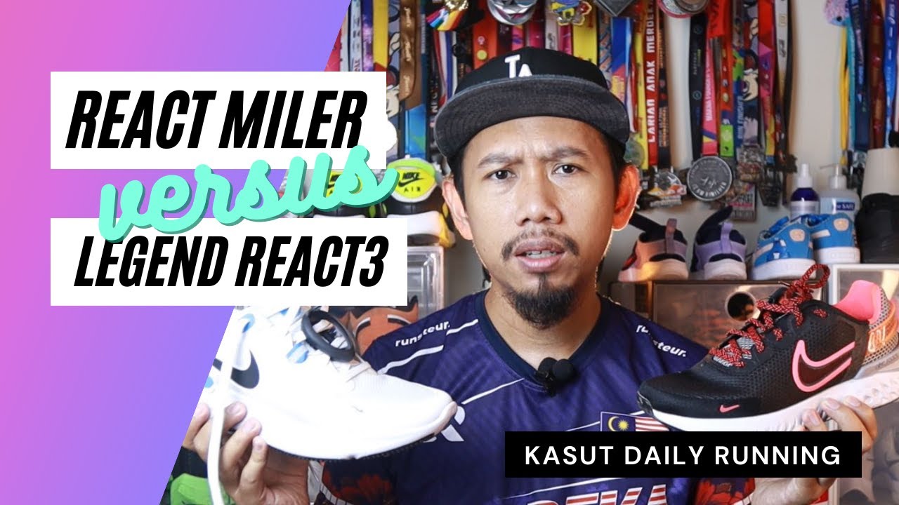 React Miler vs Legend React 3