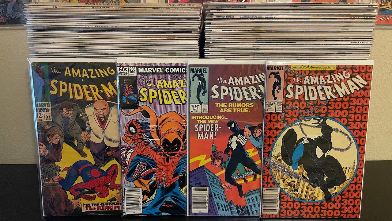 My Amazing Spider-Man Comic Book Collection(250+ Comic Books)