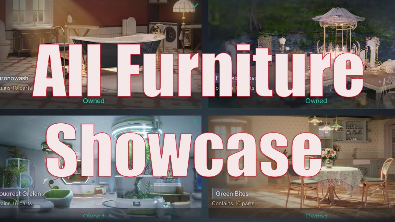 Home  decor furniture pack / Once Human 4K