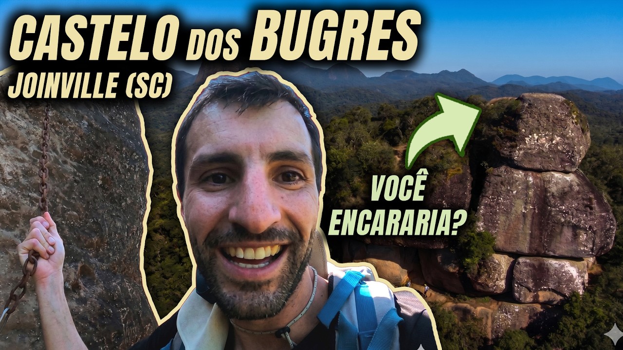 Como é a trilha do CASTELO DOS BUGRES, em Joinville? (SC) | Trilha 029