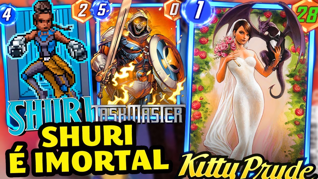 PEGUE SEU INFINITO FÁCIL COM ESTE DECK: SHURI É IMORAL! |Marvel Snap|