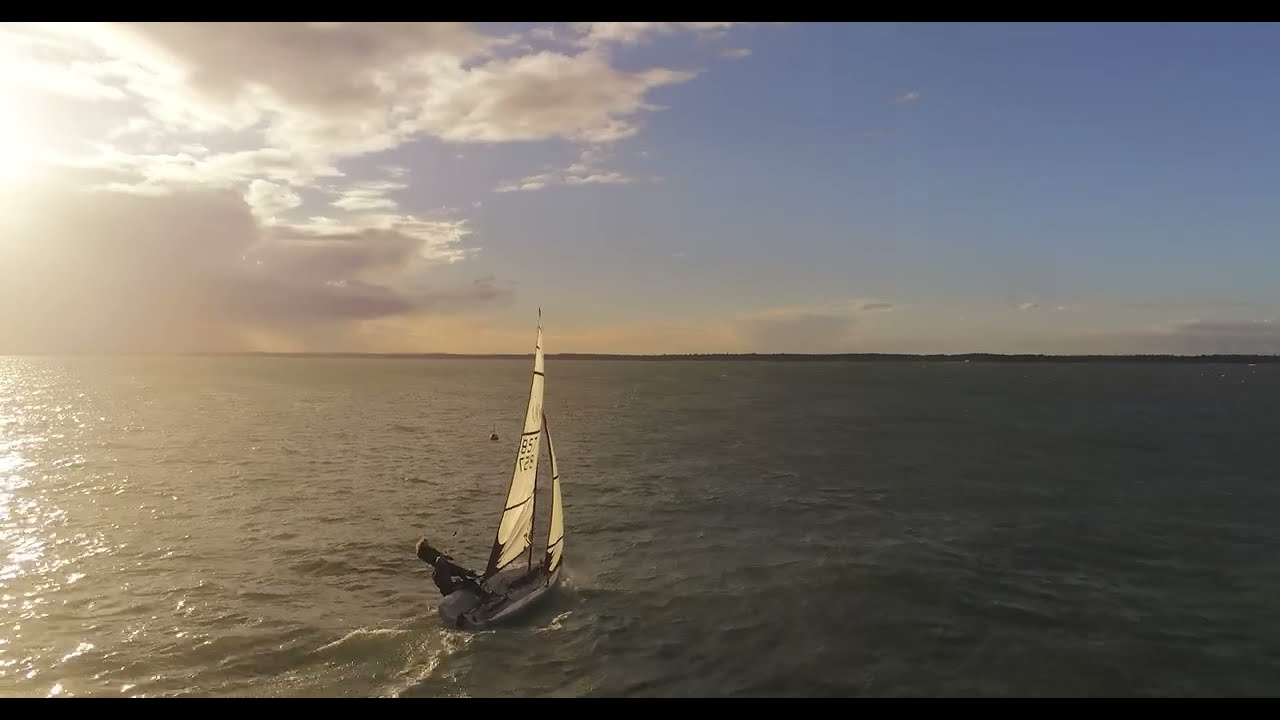 RS500 sailing on the Solent