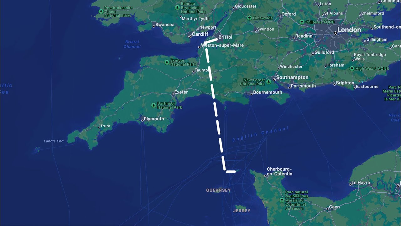 Alderney to Bristol - (EGJA-EGGD)- 29/9/2024