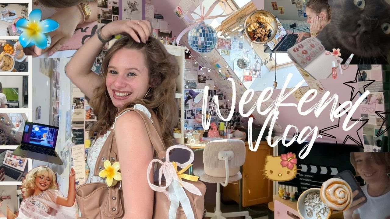💖 BIG WEEKEND VLOG 🌸 3 Jours Ensemble (Projets, Tips, Tenue Anniv 🎂 Girl talk...)☀️🍟