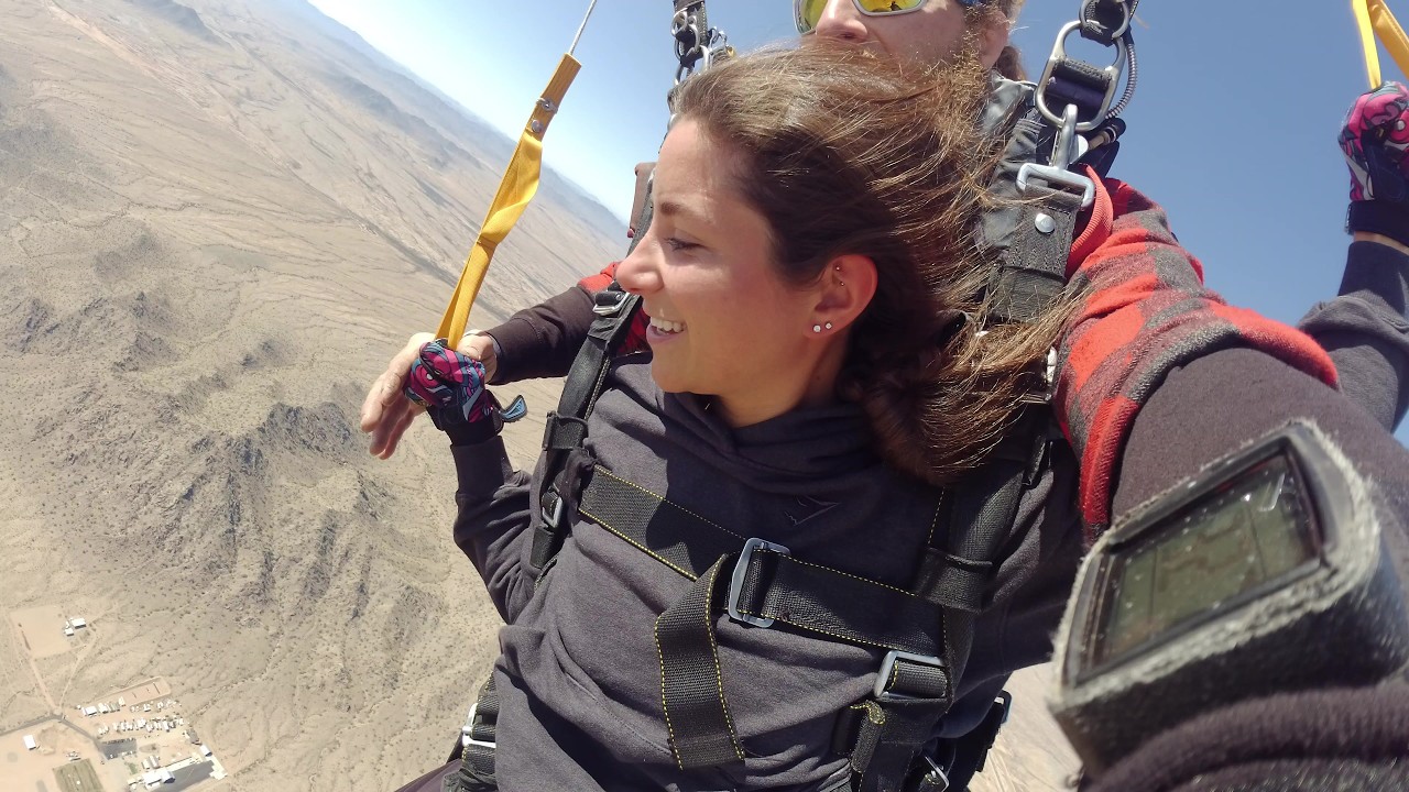 I jumped out of a plane!