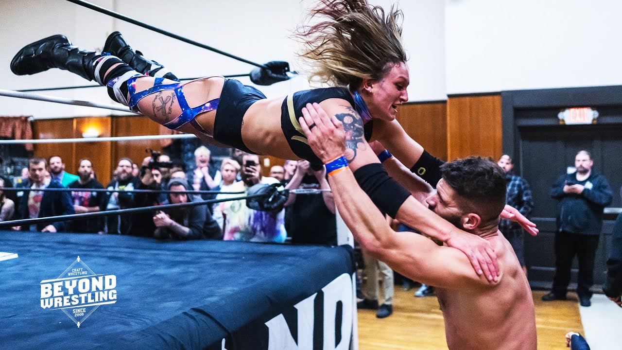 [Free Match] Kris Statlander vs. VSK | Beyond Wrestling (All Elite, AEW Dark, Intergender, Mixed)
