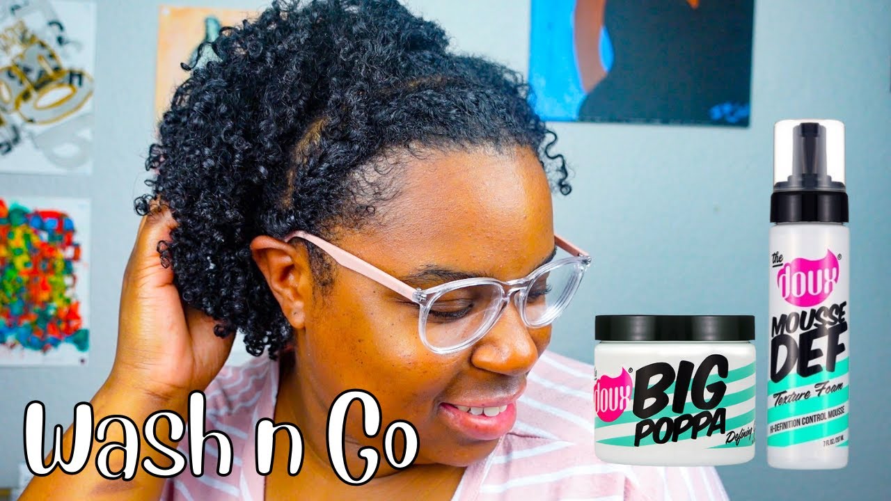 The Doux Big Poppa Defining Gel & Mousse Def Texture Foam | Gel & Mousse Wash n Go | Justena Ales