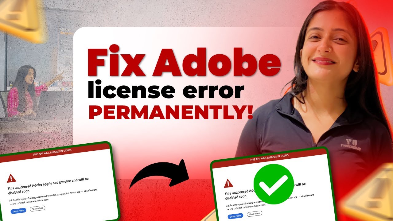 Fix Adobe License Error Permanently | 100% Working Solution for All Versions (2025)
