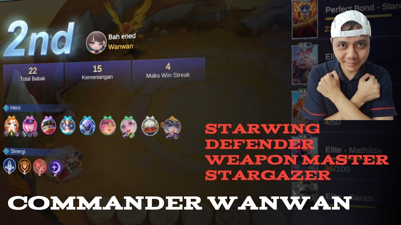COMMANDER WANWAN | HARLEY NYA KURUS?? #mcgg #magicchessgogo 