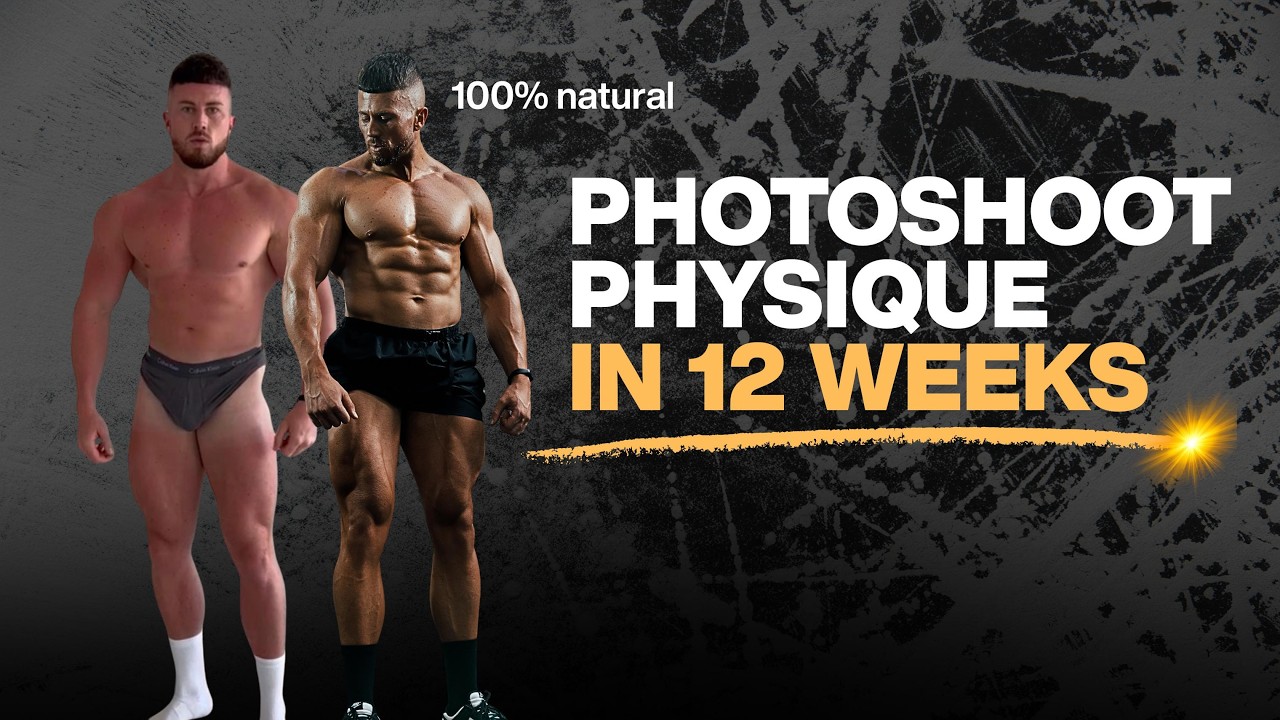 How I got in photoshoot shape in 12 weeks!