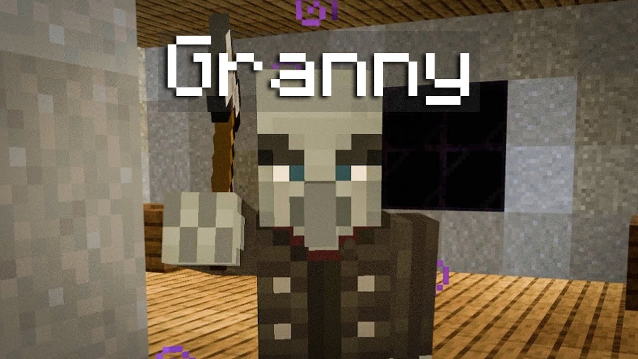 MİNECRAFT EVRENİNDE GRANNY İLE KARŞILAŞTIM 😅 - Minecraft Bedrock Edition Granny Map
