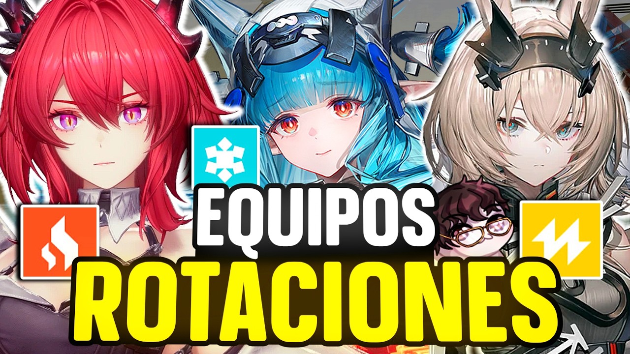 MEJORES ROTACIONES de ENDGAME en Aknights Endfield (Personajes, Combos, Sinergias) #1